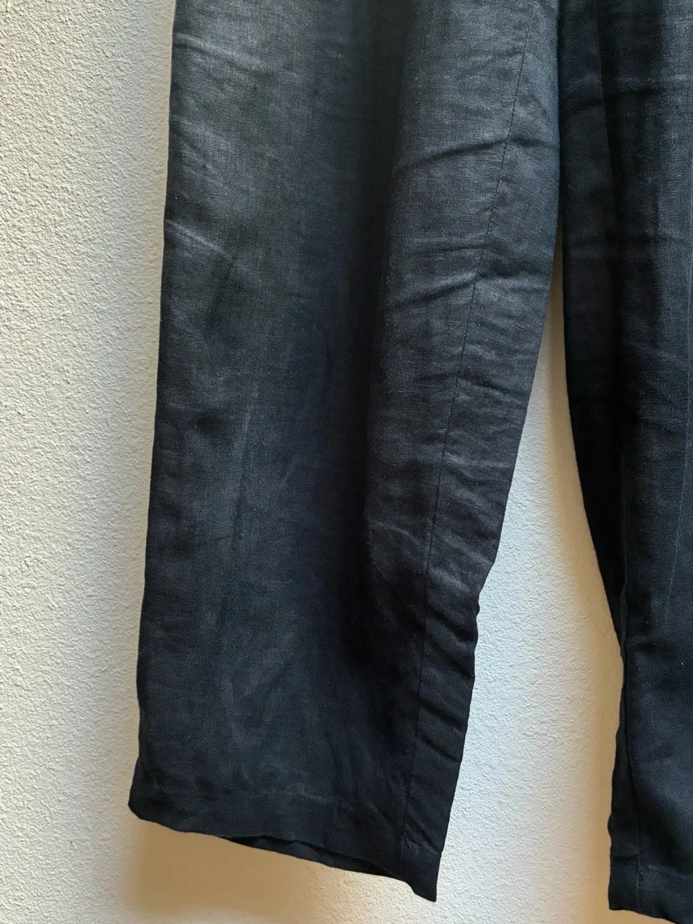 Quince 100% European Linen Pants - Black